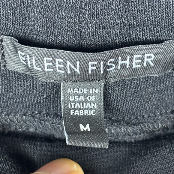 Eileen Fisher Pull On Ankle Office Pants Italian Fabric Sz M 32 x 27 USA made - Picture 3 of 7